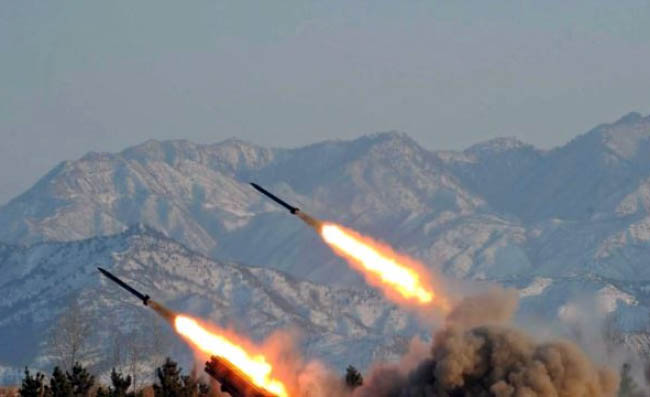 N. Korea Tests Short-Range Missiles as South Korea, U.S. Conduct Drills